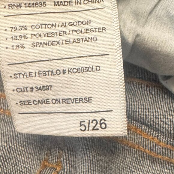 KanCan low rise ankle skinny jeans sz 5 distressed dark KC6050LD - Picture 4 of 4